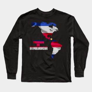 Made in America - Costa Rica Long Sleeve T-Shirt